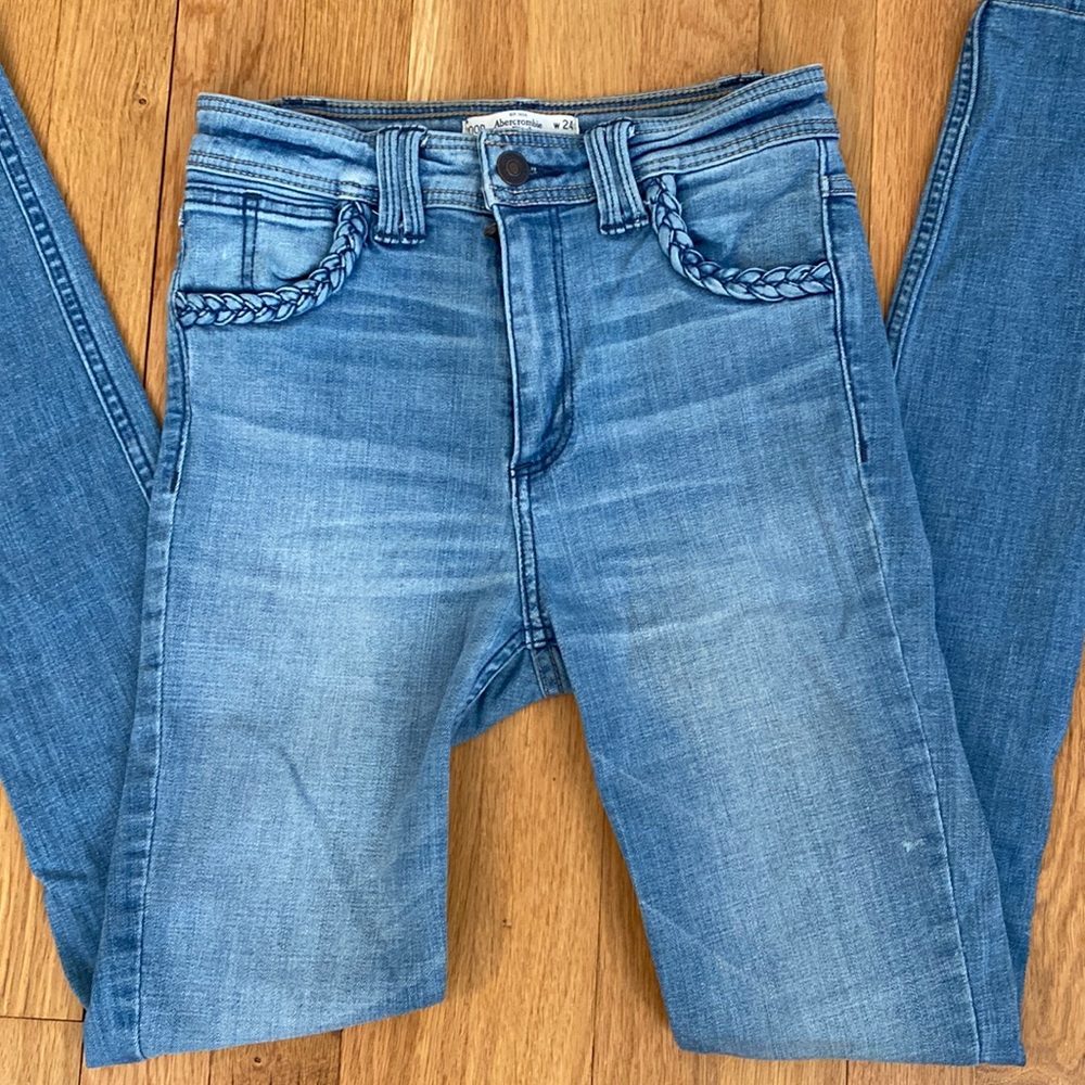 Abercrombie high rise skinny Jeans